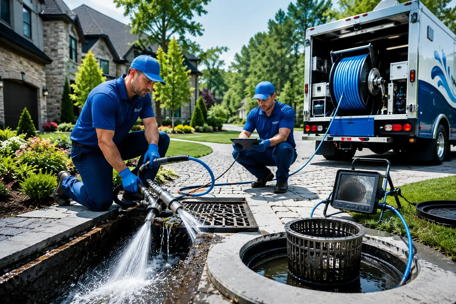 Local outdoor drain cleaning professionals in Wyocena, WI